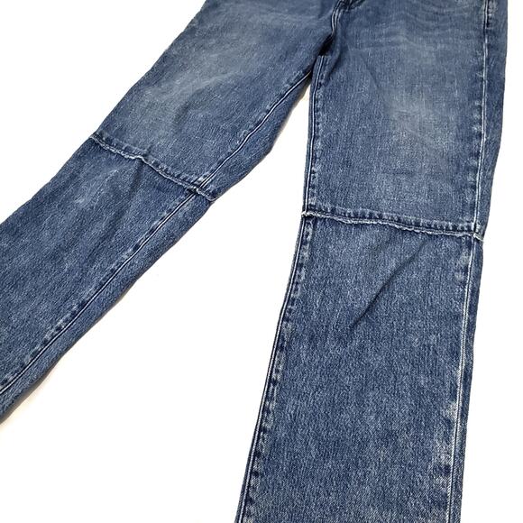 J Brand | Ruby High Rise Crop Raw Hem Jeans Straight Slim - Picture 4 of 9